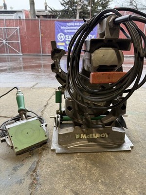 McElroy PIT BULL 14 Fusion Machine Facer/Heater MINT 1''-4''
