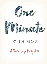 One Minute with God : A Year Long Daily Devotional Hardcover DayS