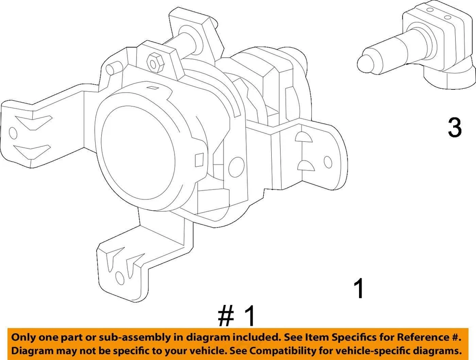 SE ADAPTA A CHEVROLET SPARK SPARK 2013-2015 LÁMPARA EV ASM-FRT niebla 95987120 - nuevo fabricante de equipos originales Foto 4 de 4