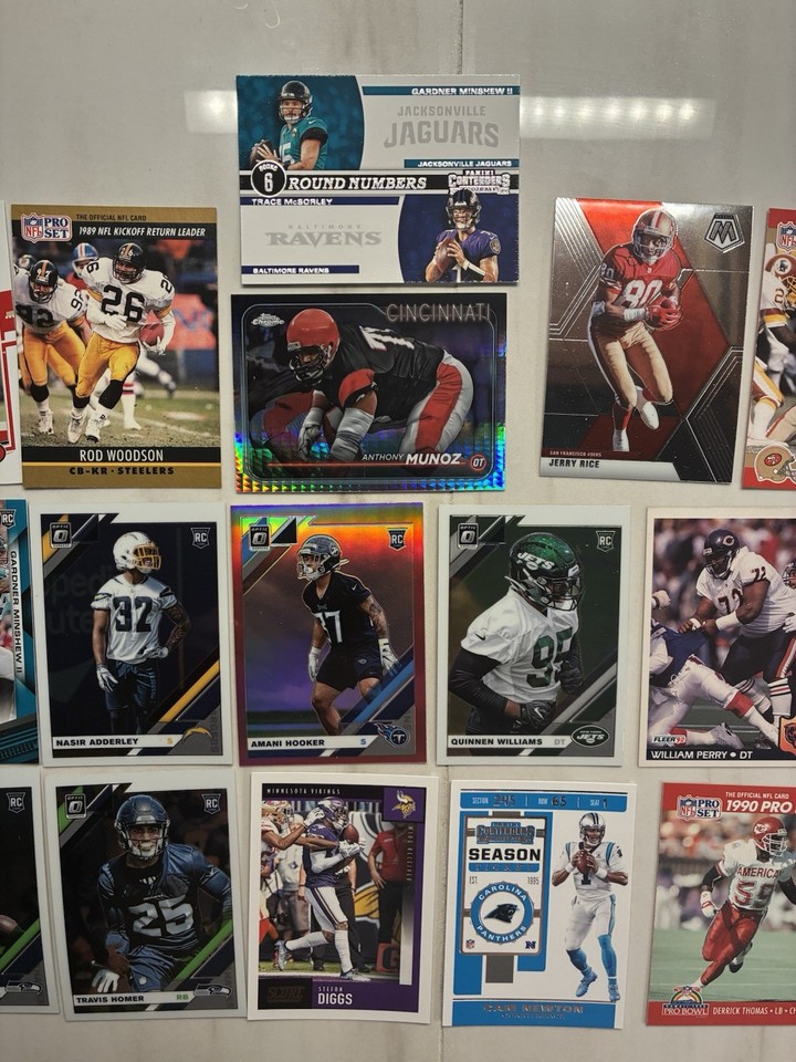 Football Card Lot Random (25) Cards | eBay