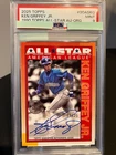 Ken Griffey Jr. Seattle Mariners 1990 Topps All-Star Autograph PSA9 Card
