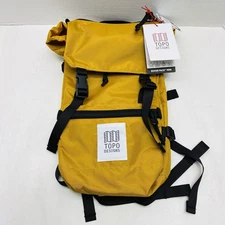 Topo Designs Rover Pack Mini Backpack Bag Mustard/Mustard 10L Retired Color NWT