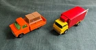 Vintage Matchbox Lesney Ford Transit 1977 (No 66) & No. 44 Refrigerator Truck
