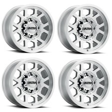 Set 4 17 Ultra 114m The Chief Machined 17x9 Wheels 8x6.5 12mm 8 Lug Truck Rims