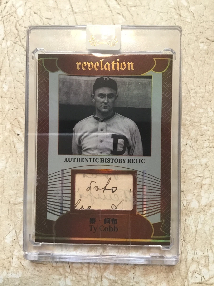 Ty Cobb MLB Original Autographed Items for sale | eBay