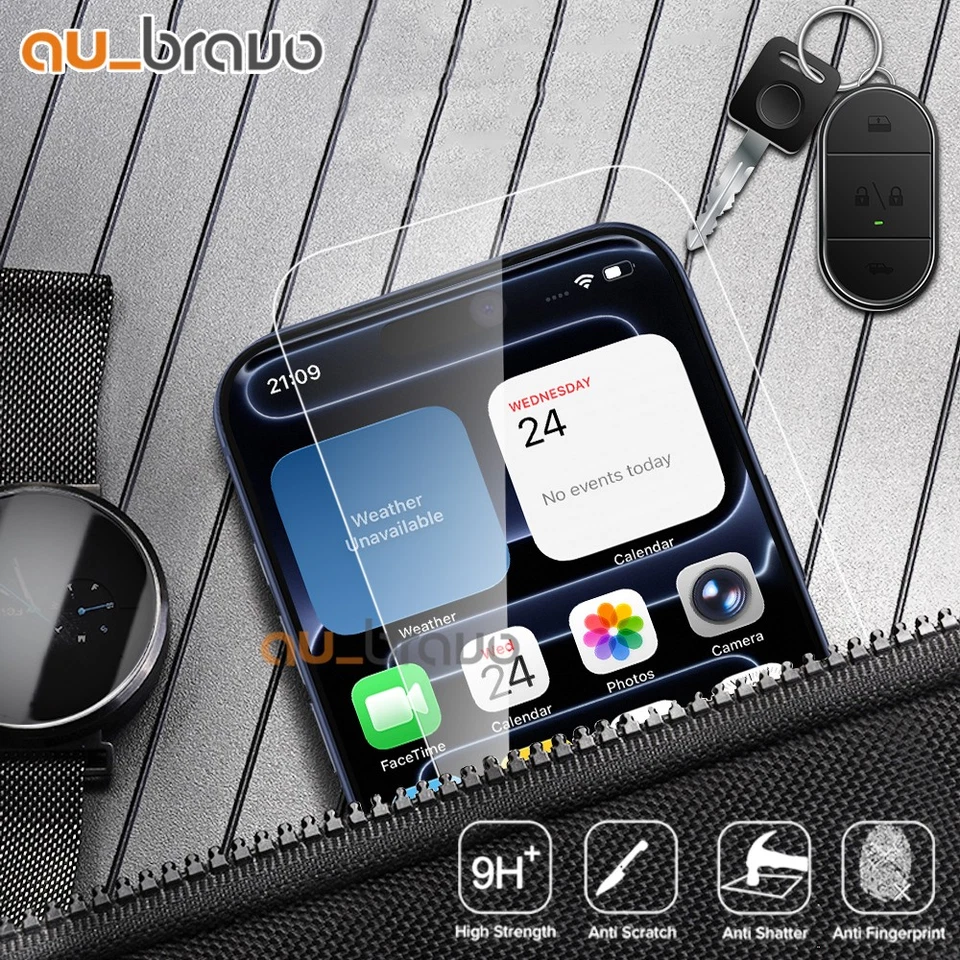 2X Tempered Glass Screen Protector For iPhone 17 16 15 14 13 12 11 Pro Max Plus - image 2 of 4