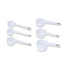 Measure spoons | measuring spoons set of 6 | exact dosing 3 gram scoop, 5 gra...