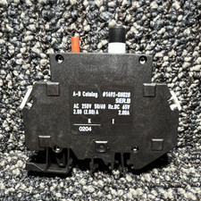 Allen-Bradley Circuit Breaker Terminal Block DIN Rail 2A 2-Port 1492-GH020