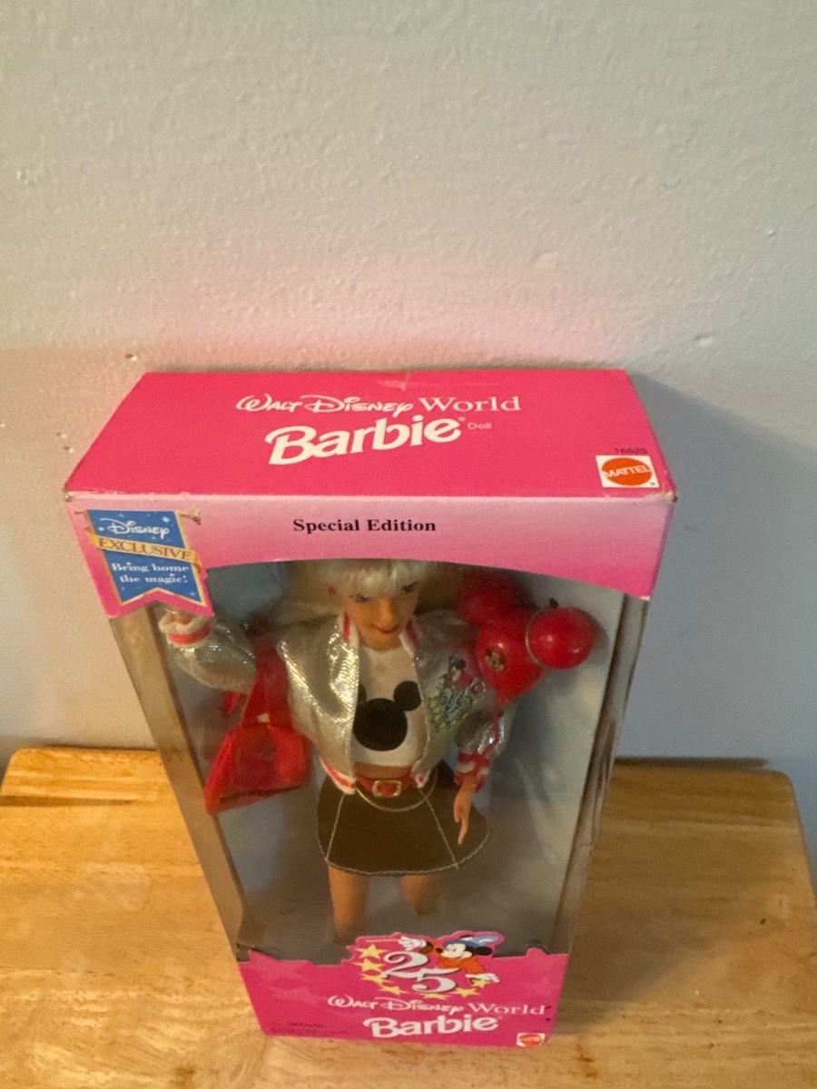 Walt Disney World 25TH Anniversary 1996 Barbie Doll for sale