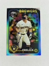 2024 Topps Chrome - Sal Frelick #39 Refractor (RC)