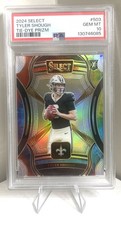 2024 Select Tyler Shough XRC #503 Tie-Dye /25 - PSA 10