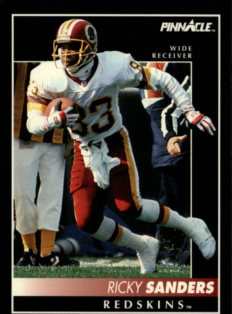 1992 Pinnacle #23 Ricky Sanders - NM