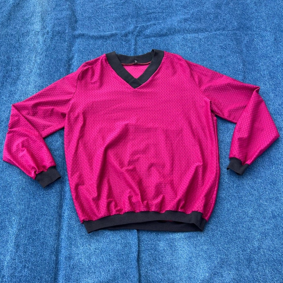 90s retro textured goalkeeper jersey