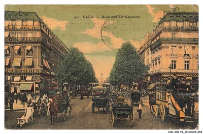 CAR-ACRP9-0490-75 - Paris - Boulevard Des Capucines Postkarte