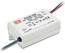 1Pcs PLD-25-1050 LED Power Supplies 25.2W 35V 1050mA 90-295VAC W/PFC