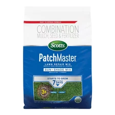 Patchmaster 4.75 Lbs. Lawn Repair Mix Sun + Shade Mix, Combination Grass Seed, F