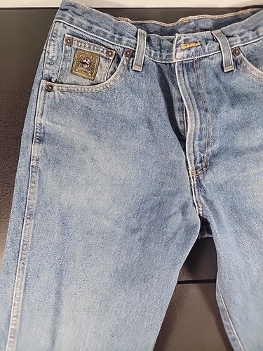 Cinch Jeans Mens 31x38 Green Label Original Rise Blue Denim Tapered Leg - Picture 2 of 16