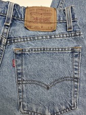 Levi's Women 1994 Birth Year Jeans Vintage 512 Faded 29x29 Hips 39 Slim Fit 236