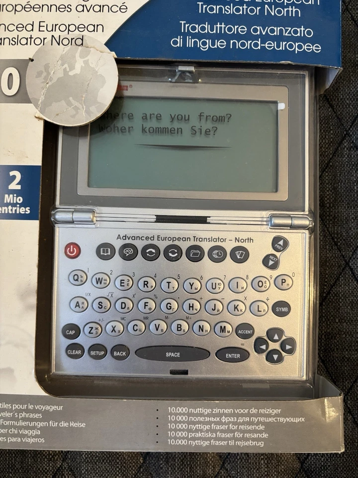 Franklin TNE-470 Advanced European Language Translator North 10 Languages - Image 2 of 4