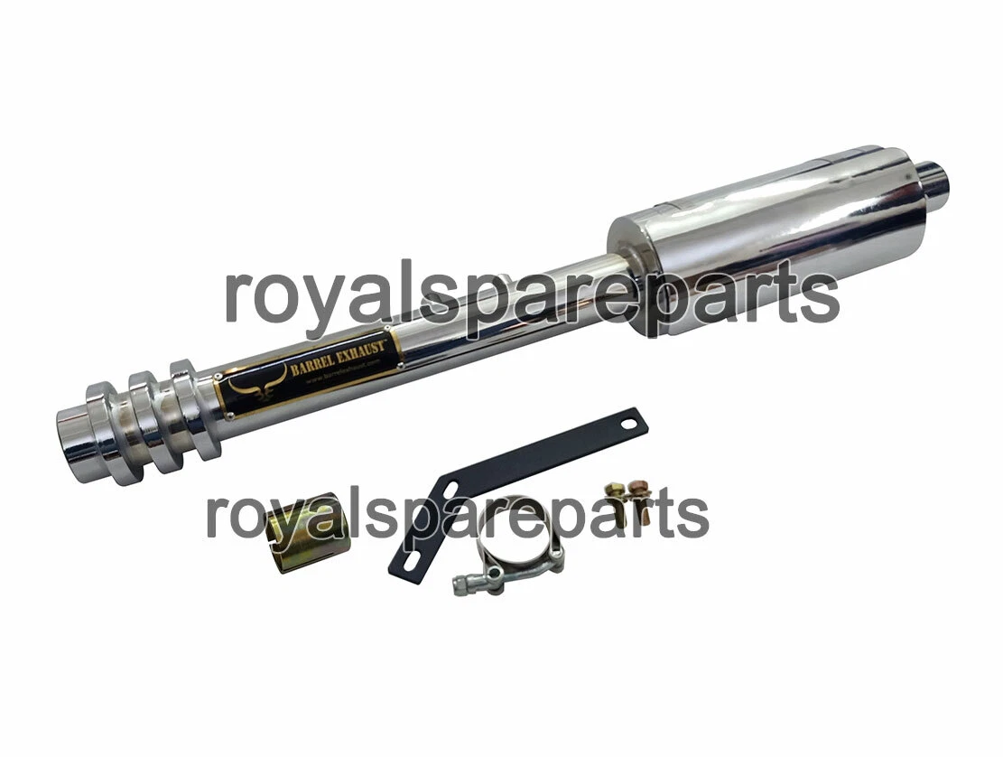 Barrel exhaust for royal enfield deals