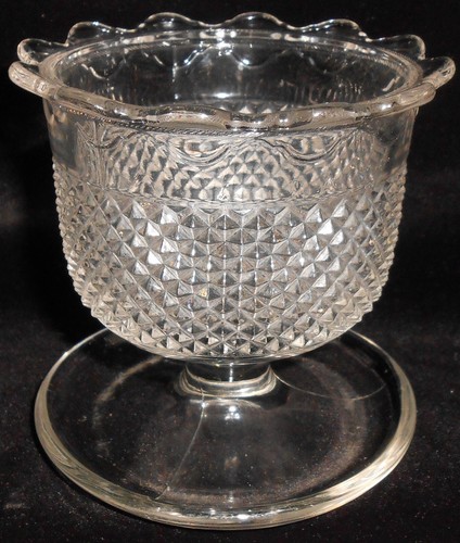 Set (9) VICTORIAN ERA Pressed Glass SPOONERS - Picture 6 of 12