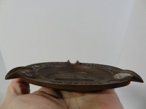 Vintage NCR National Registrierkasse Gusseisen 6" Aschenbecher Dayton OH Metallformteil - Bild 3 von 11