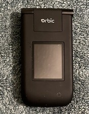 Orbic Journey Black Flip Phone - Phone Only, No Other Parts, Untested