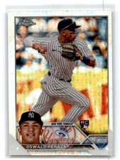 2023 Topps Chrome Logofractor Oswald Peraza RC Yankees #132