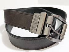 Levi's Levi Strauss Mens Leather Belt Synthetic Leather Original Riveted Sz 40