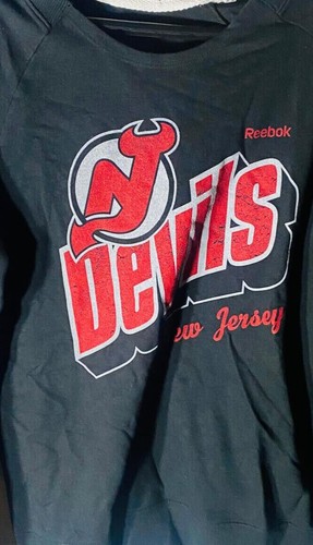 Reebok Nuevo Jersey Demonios Terry Francés Jersey Pequeño - Imagen 3 de 7