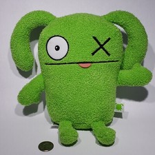 Uglydoll 2019 OX Lime Green Original Plush One Eye Tongue Toy 10" Ugly Dolls