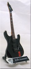 KIRK HAMMETT Miniature Guitar METALLICA w/ Guitar Pick