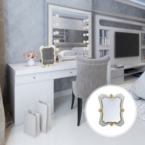 Vanity Makeup Mirror Vintage Table Mirror Desk Table Mirror Table - Picture 9 of 12