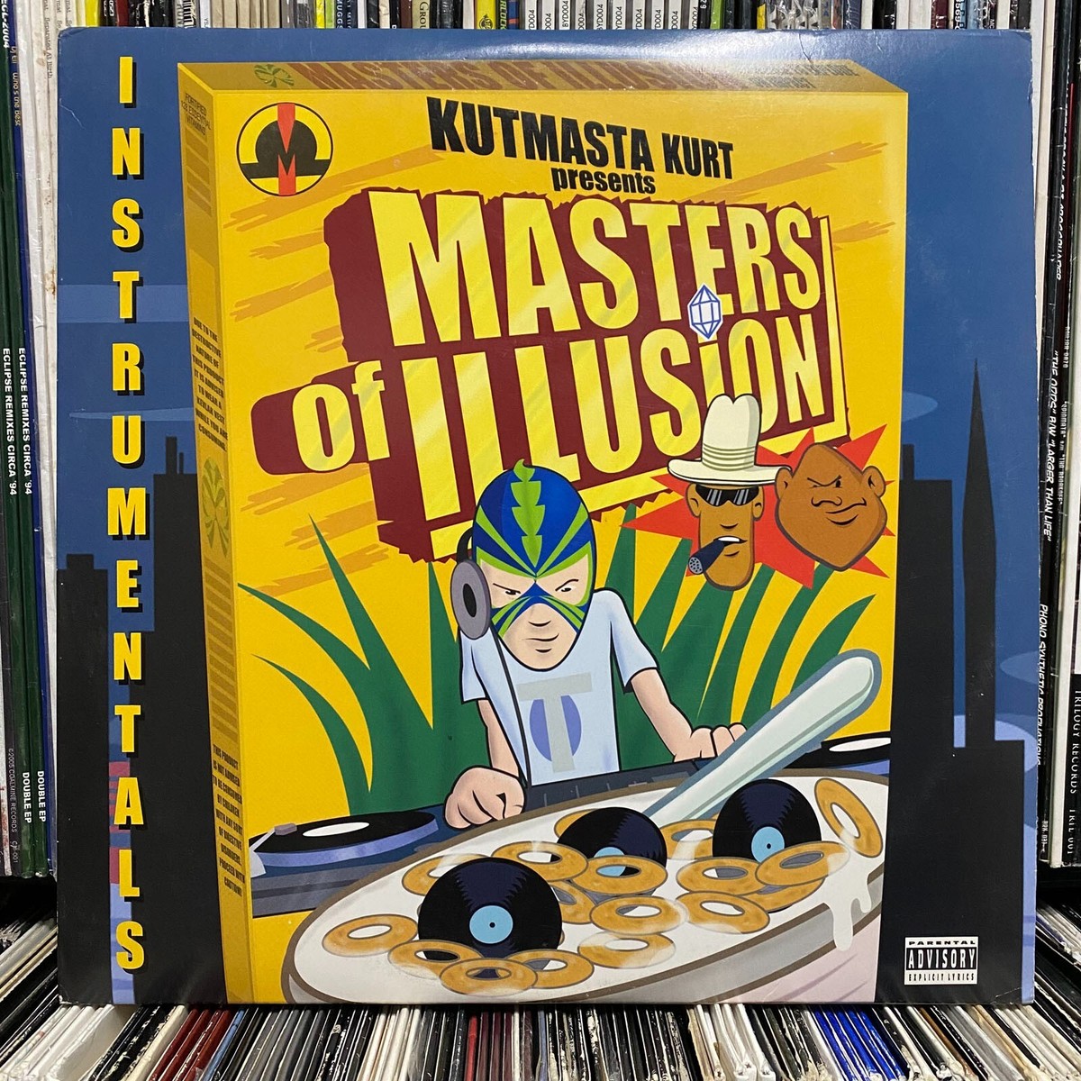 MASTERS OF ILLUSION - INSTRUMENTALS (VINYL 2LP) 2001!!! RARE
