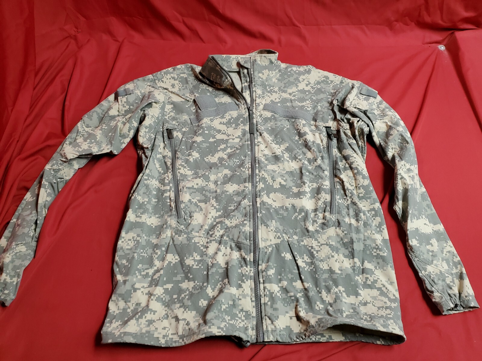 Wind Jacket MEDIUM LONG ACU Pattern | eBay