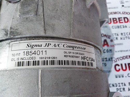 Compressore Aria Condizionata Opel Vectra 2001 1.6 16v X16XEL 1854011 Sigma jp - Imagen 6 de 6