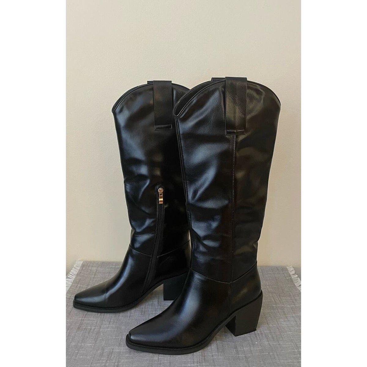 New TORGEIS New York Womens Size 7 Arizona Knee High Faux  display picture 1