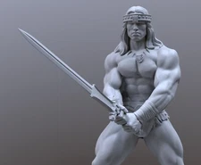 DIGITAL     CONAN ARNOLD dc    STL file 3d  READY TO PRINT AMAZING statue figure