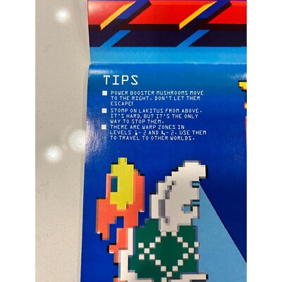 Vintage 1990 Nintendo The Power Game Collectible Calendar Zelda