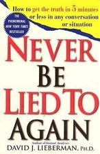 Never Be Lied to Again - 9780312204280, paperback, David J Lieberman