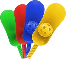 Scoop Ball Game Set for Kids - Includes 4 Colourful Scoops & 2 Lightweight Balls