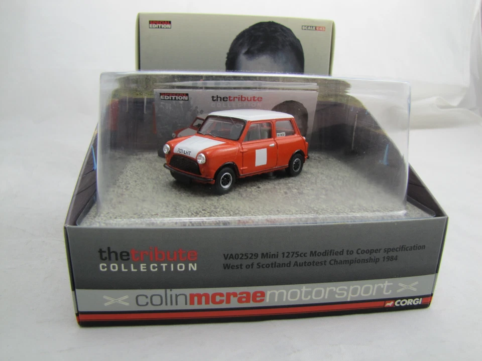 Corgi VA02529 Colin McRae Scotland Championship 1984 Mini Cooper 1275cc - 1:43 - Bild 2 von 4