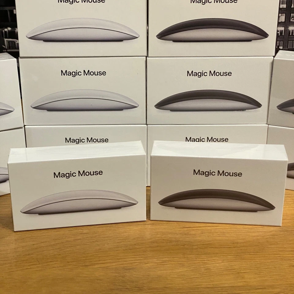 Apple Magic Mouse White Black MultiTouch Surface Latest Model Original - Image 3 of 4