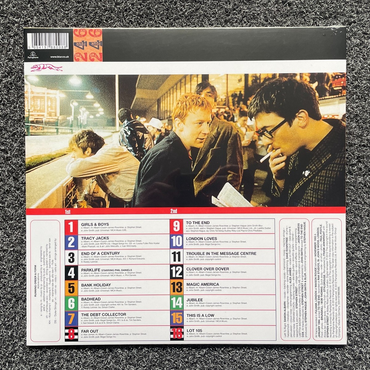 Blur Parklife 30th Anniversary Zoetrope Vinyl LP RSD Record Store