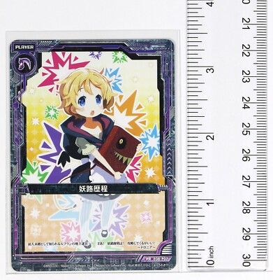アニメ purin a la mode Z/X Zillions of Enemy X Card TCG E08-P07 PR Nippon Ichi