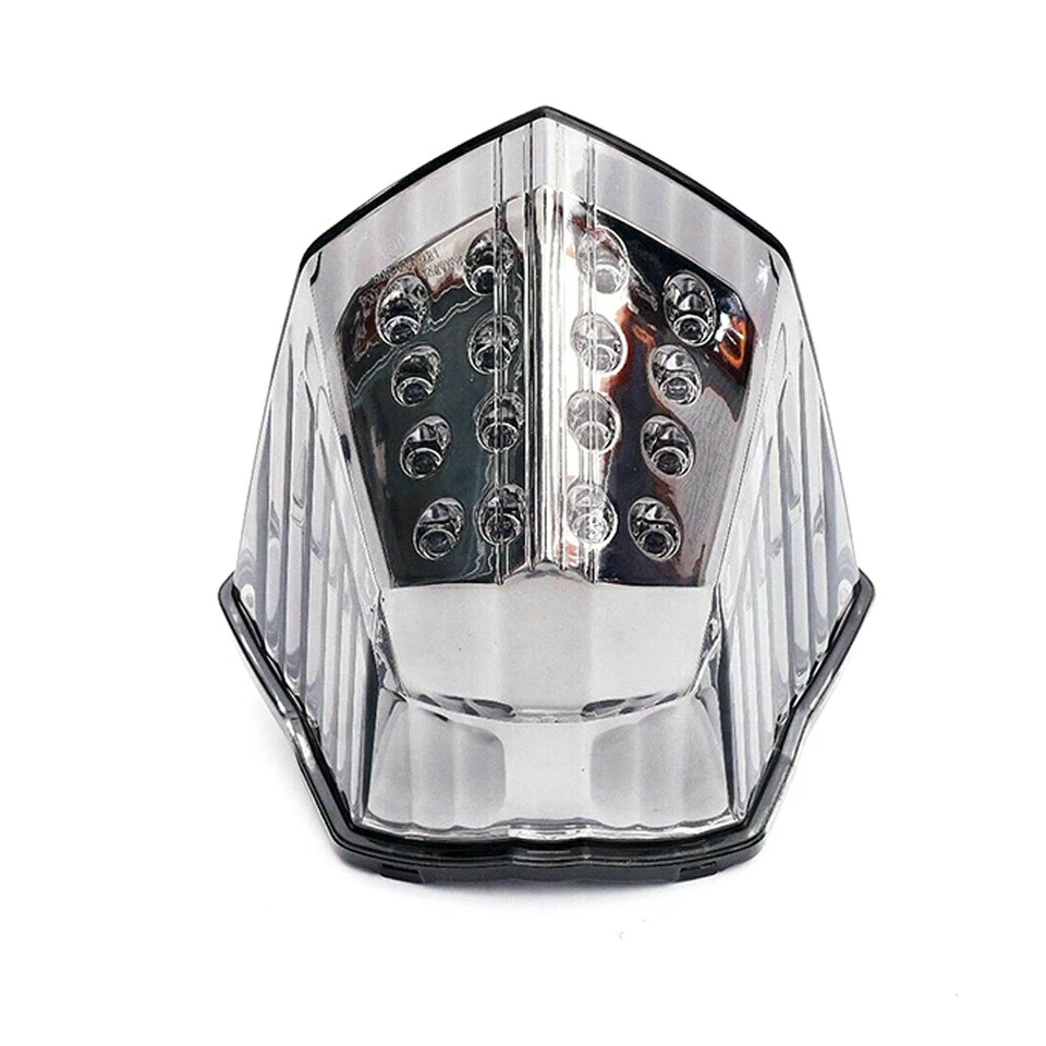 Rear Tail Light Integrated Turn Signals Replacement Smoke For YAMAHA FZ 6R 09-12 - Image 3 of 4
