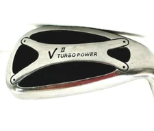 Turbo Power V-II 8 Iron RH Apollo Steel Regular Flex ~ 37 1/2” Playable Grip
