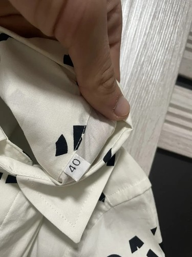 Dirk Bikkembergs Monogram Rare Shirt Classic Mans Size M - Picture 14 of 16