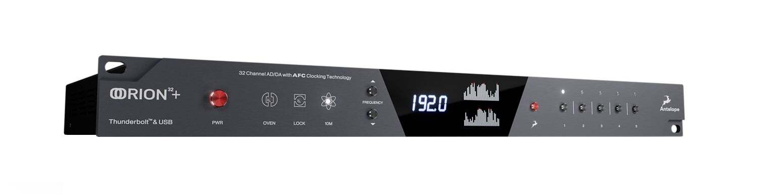 Antelope Audio ORION32+/GEN3-RST 32x34 AD/DA w/Thunderbolt/USB Interface Gen 3