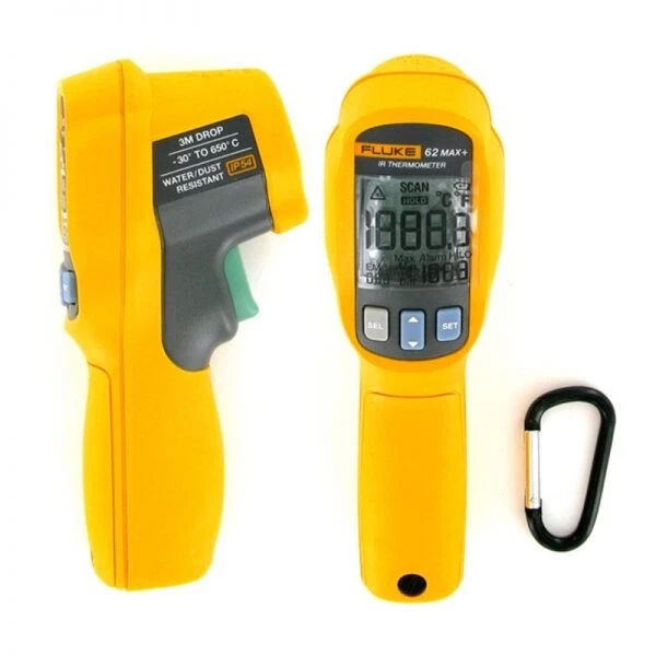 Fluke 62Max+ Plus Infrared Thermometer with Personalised Calibration Certificate - Image 2 of 3